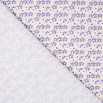 Coton Popeline Fleurs Gris - Ribes y Casals