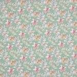 Popeline Coton Tropicale Vert Menthe - Ribes y Casals