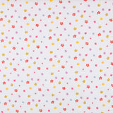 Coton Popeline Fleurs Blanc - Ribes y Casals