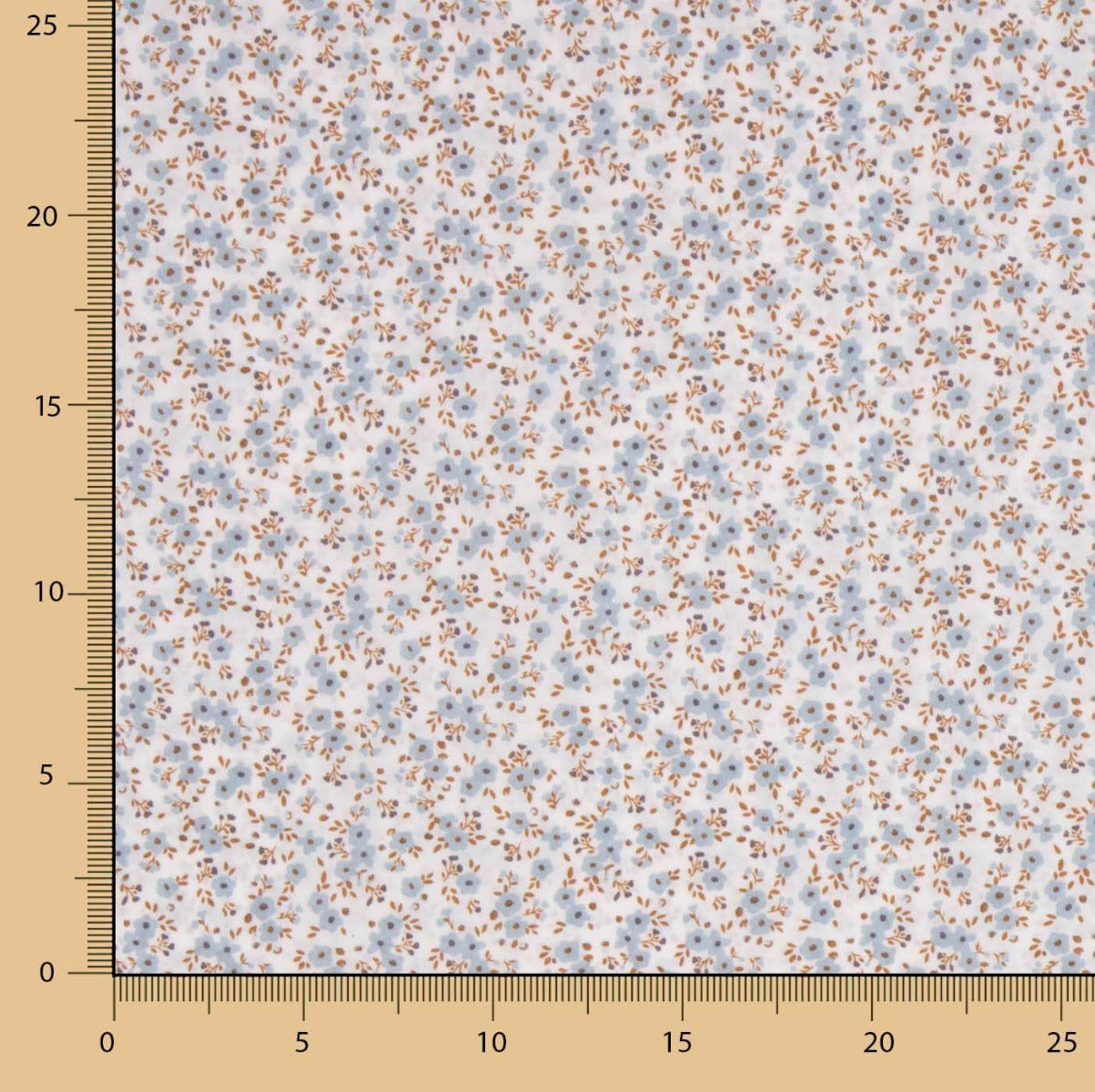 Popeline Fleurs Angy - Ribes y Casals
