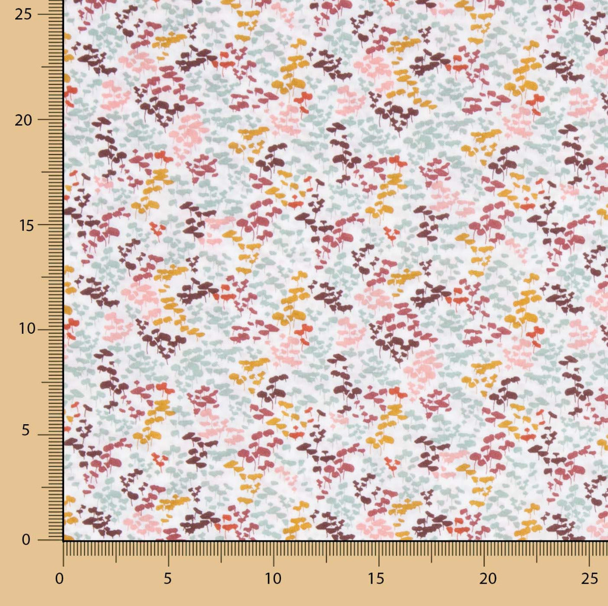 Popeline Fleurs Nebu - Ribes y Casals