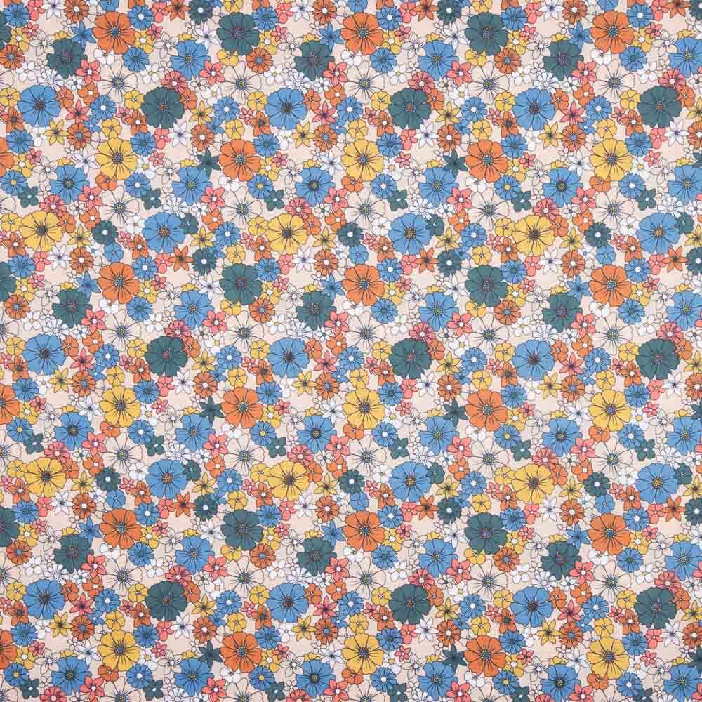 Popeline Fleurs Sofia - Ribes y Casals