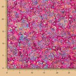 Patchwork Américain Batik Cachemire Fuchsia - Ribes y Casals