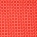 Coton Popeline Géométrique Orange - Ribes y Casals