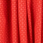 Coton Popeline Géométrique Orange - Ribes y Casals