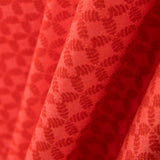 Coton Popeline Géométrique Orange - Ribes y Casals