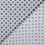 Popeline Fleur Kubo Bleu - Ribes y Casals