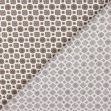 Popeline Fleur Kubo Beige - Ribes y Casals