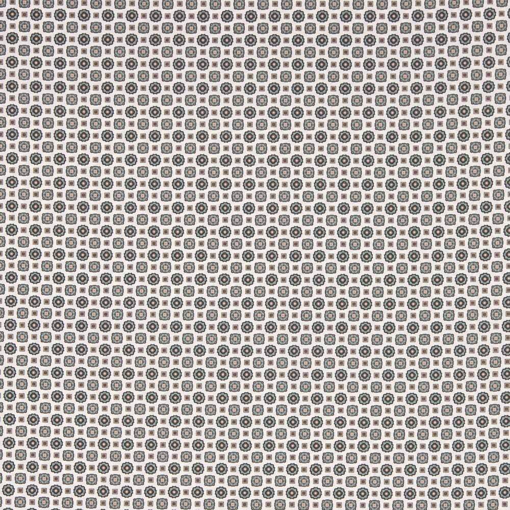 Popeline Fleur Kubo Vert - Ribes y Casals