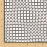 Popeline Fleur Kubo Vert - Ribes y Casals