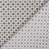 Popeline Fleur Kubo Vert - Ribes y Casals