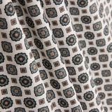 Popeline Fleur Kubo Vert - Ribes y Casals