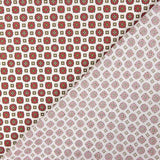 Popeline Fleur Kubo Rouge - Ribes y Casals