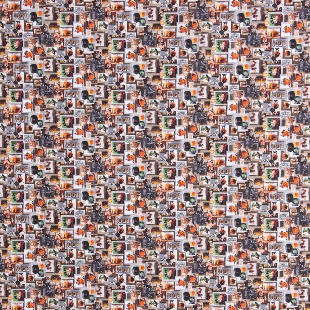 Popeline de coton Haloween Mini - Ribes y Casals