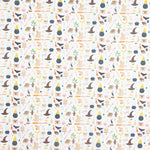 Popeline Coton Potier Magique Blanc - Ribes y Casals