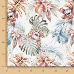 Retal Popelín Algodón Flores África 180x140 cm - Ribes y Casals