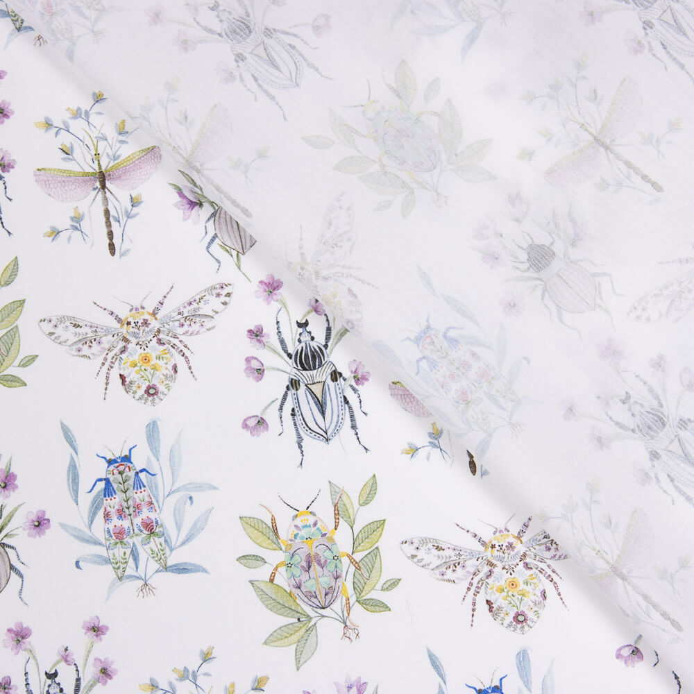 Popeline Coton Insectes - Ribes y Casals