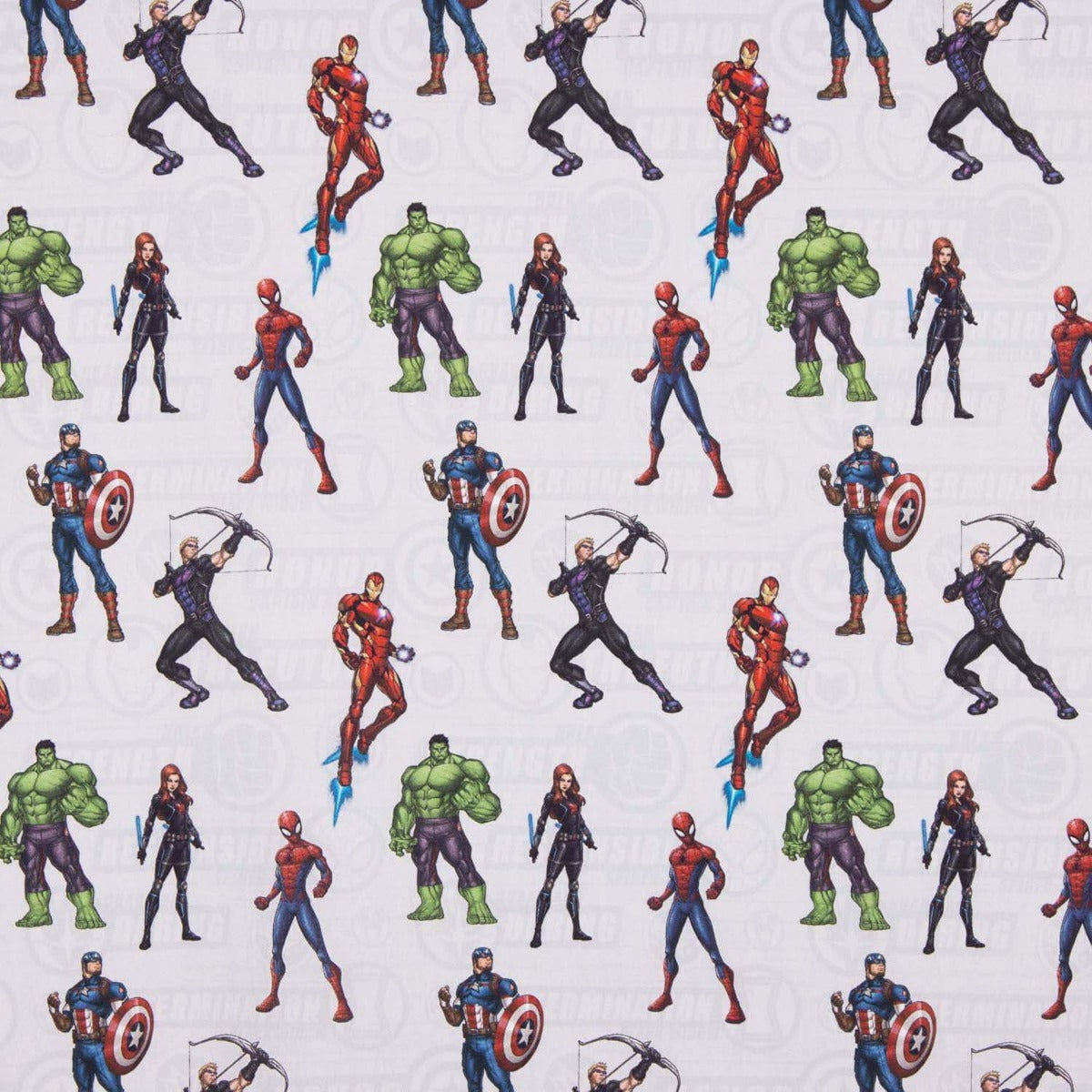 Popeline sous licence Avengers grise - Ribes y Casals