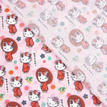 Popeline sous licence Hello Kitty fuchsia - Ribes y Casals