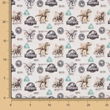 Popeline sous licence Jurassik World - Ribes y Casals