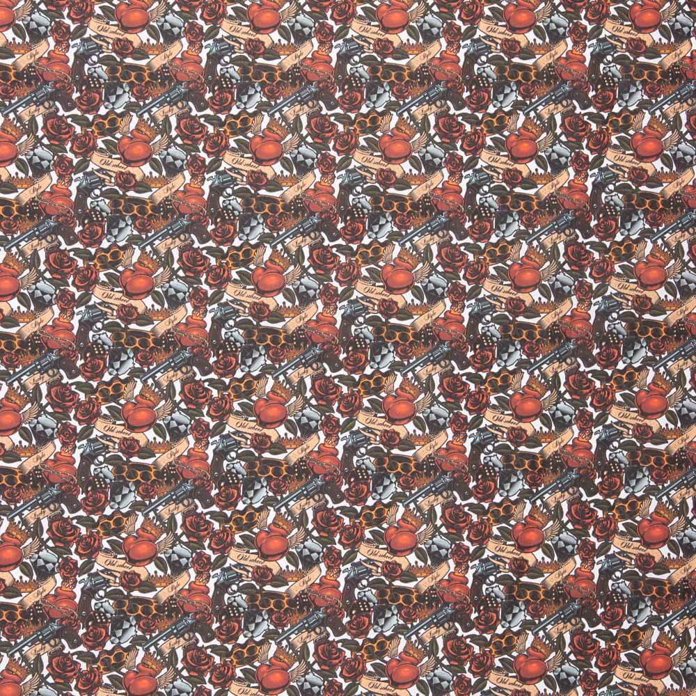 Popeline Coton Pistolets - Ribes y Casals