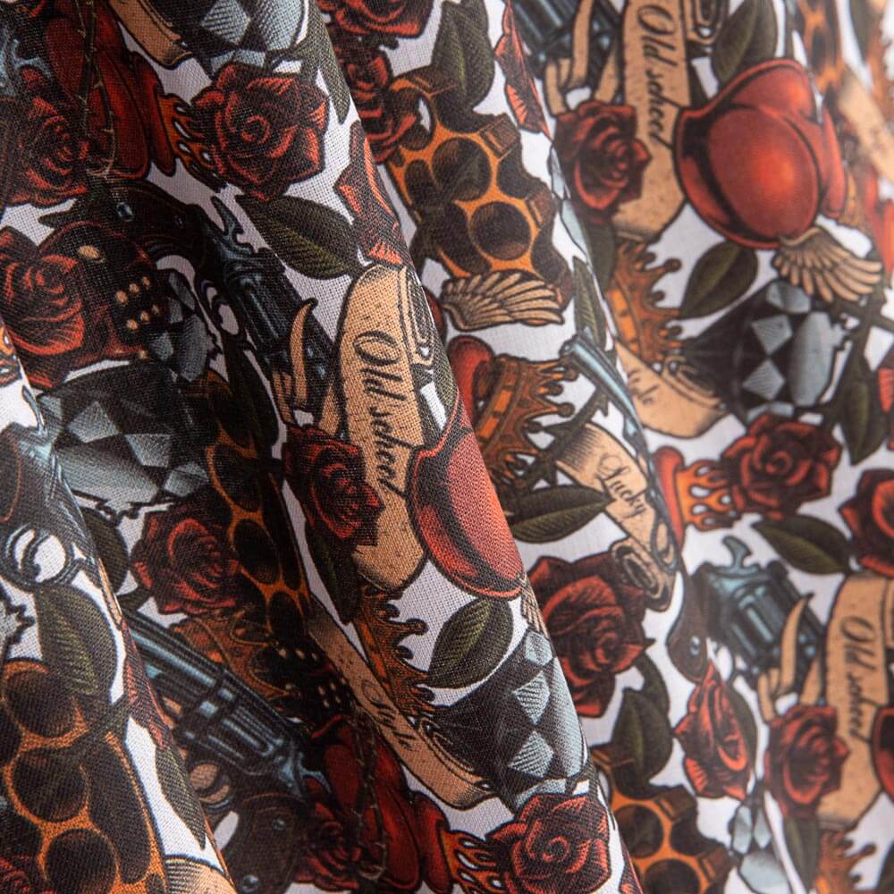 Popeline Coton Pistolets - Ribes y Casals