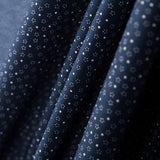 Popeline Micro Fleur Marine - Ribes y Casals