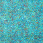 Patchwork Batik Pointillé Turquoise Américain - Ribes y Casals