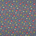 Popeline de Noël – Cadeaux sur fond bleu - Ribes y Casals