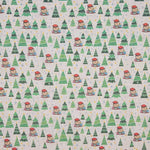 Popeline de Noël Cagatió Verte - Ribes y Casals