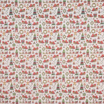 Popeline de Noël Dessins Gris - Ribes y Casals