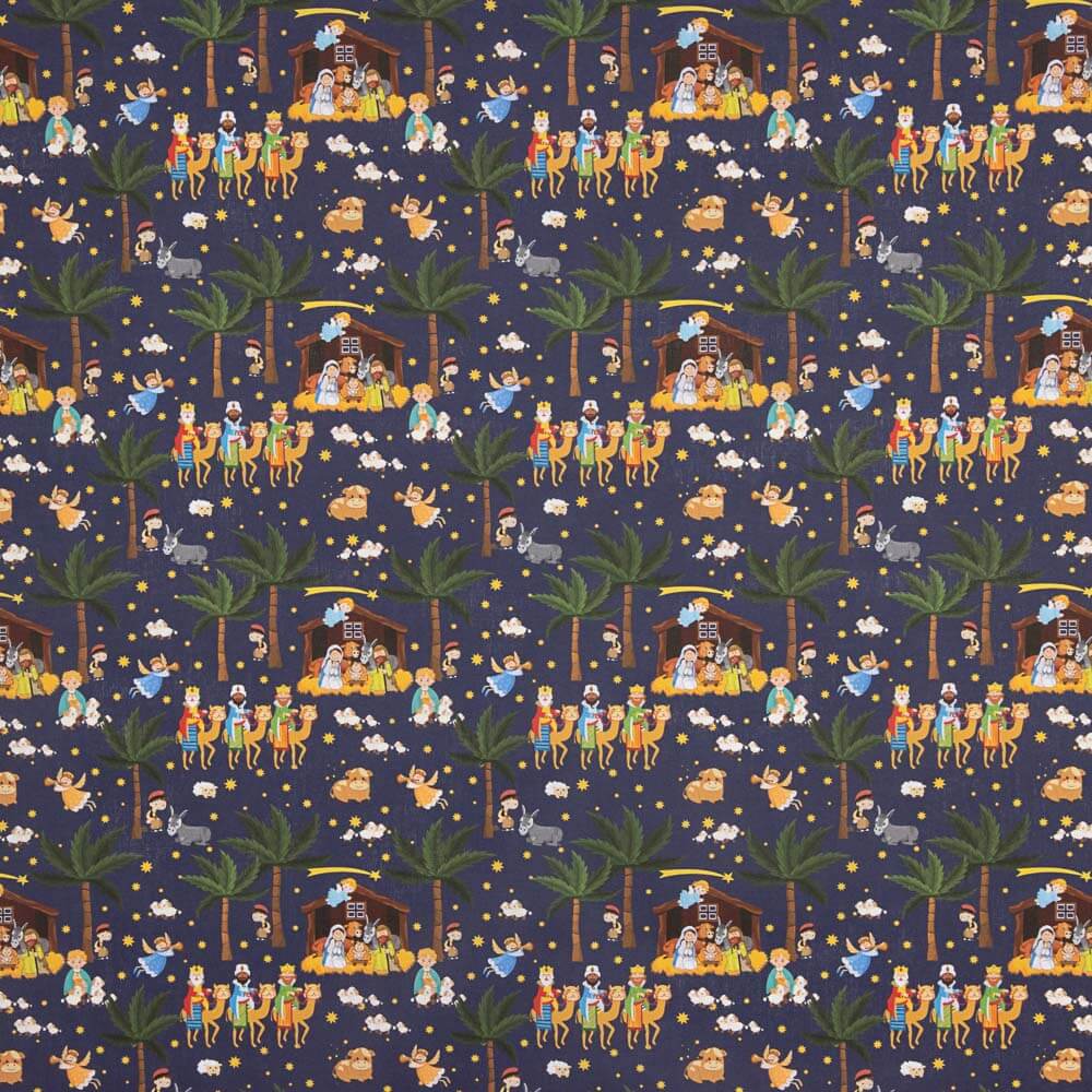 Popeline de Noël Nuit des Rois Mages - Ribes y Casals