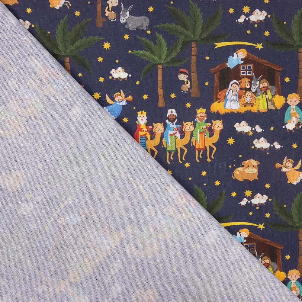 Popeline de Noël Nuit des Rois Mages - Ribes y Casals