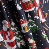 Popelín Navidad Papa Noel Marino - Ribes y Casals