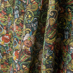 Popeline de Noël Imprimé Rois Mages - Ribes y Casals