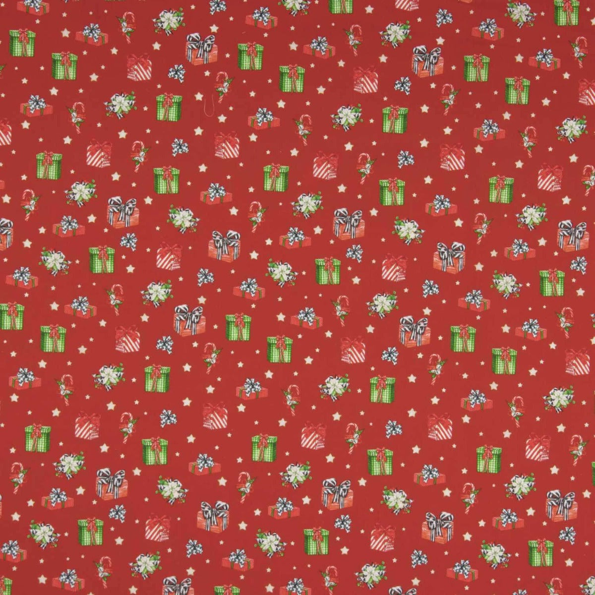 Popeline Cadeaux de Noël Rouge - Ribes y Casals