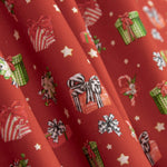 Popeline Cadeaux de Noël Rouge - Ribes y Casals