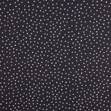Popeline Coton Pois Noirs - Ribes y Casals