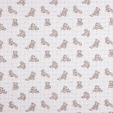 Popeline Coton Teddy Bear Taupe - Ribes y Casals