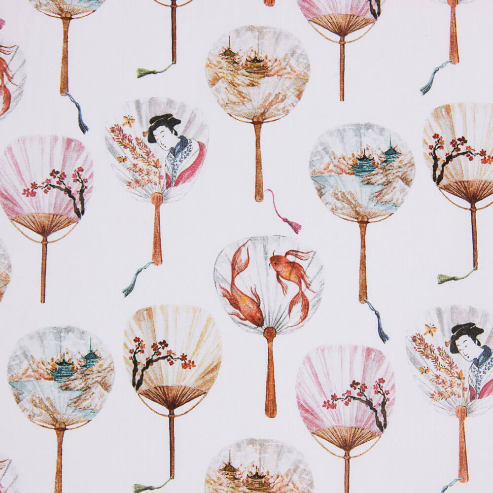 Eventail Coton Écru - Ribes y Casals