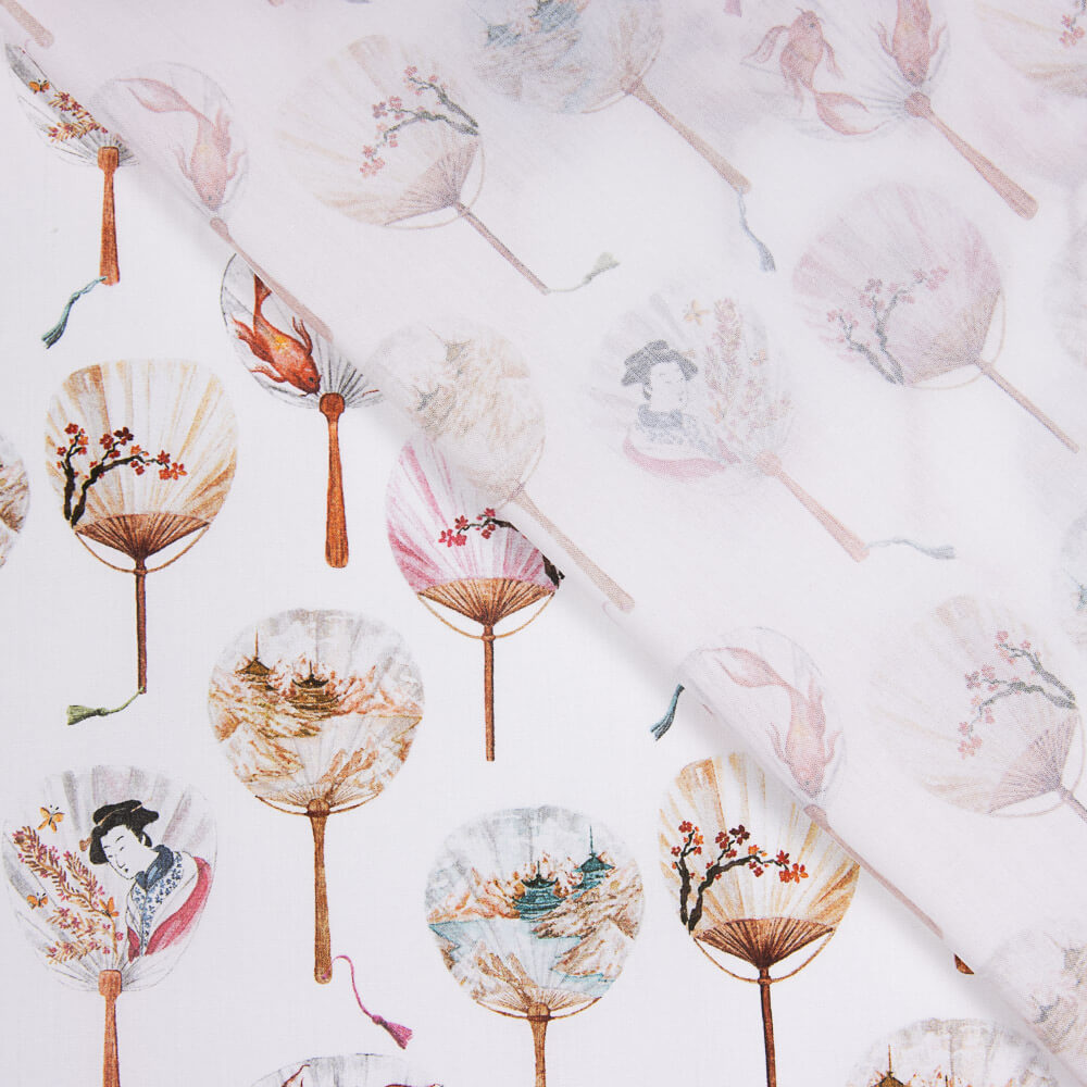 Eventail Coton Écru - Ribes y Casals