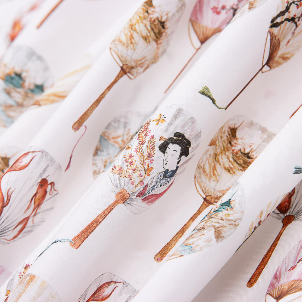 Eventail Coton Écru - Ribes y Casals