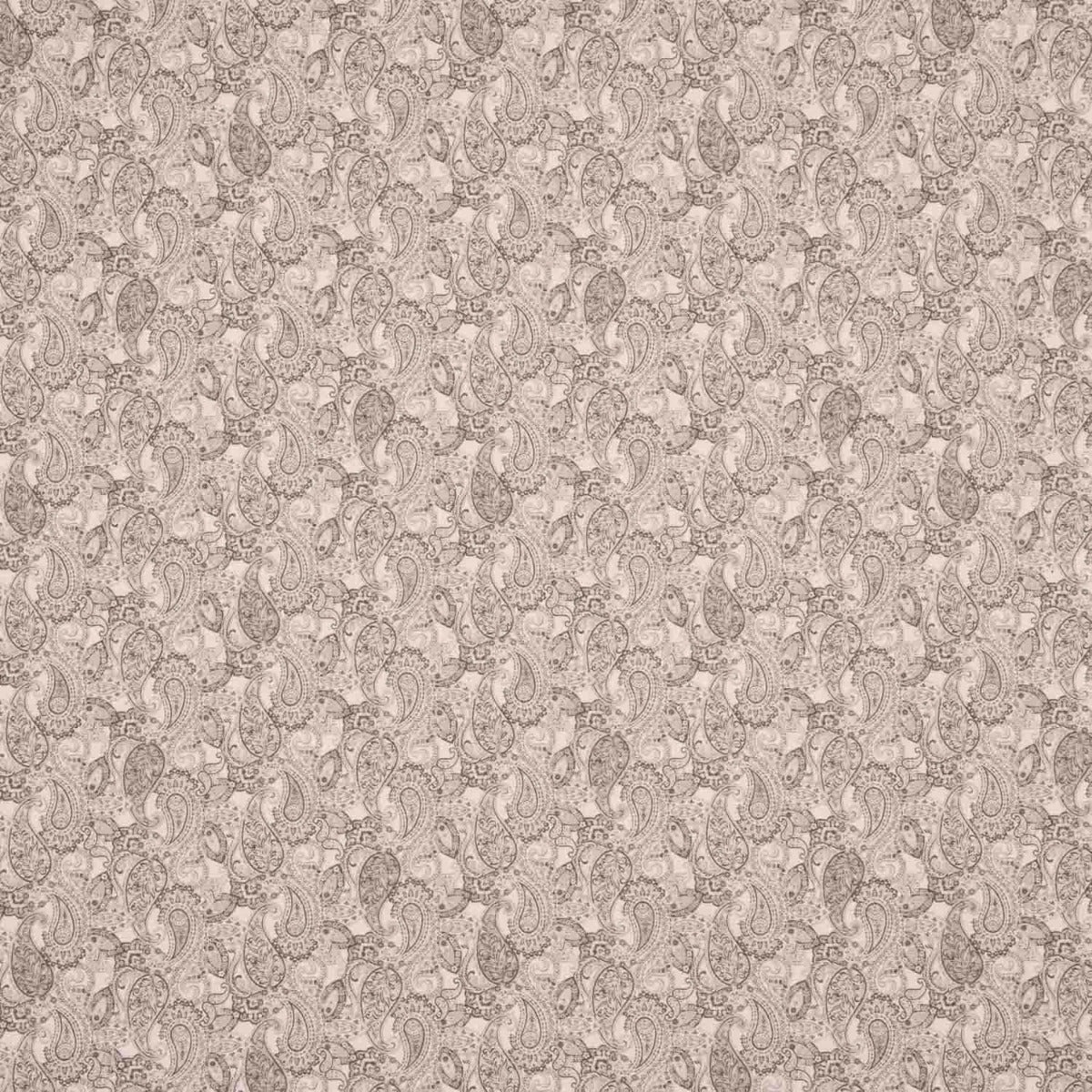 Popeline Beige Paisley - Ribes y Casals