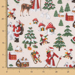 Nappe Résine Antitache Rouge Noël - Ribes y Casals