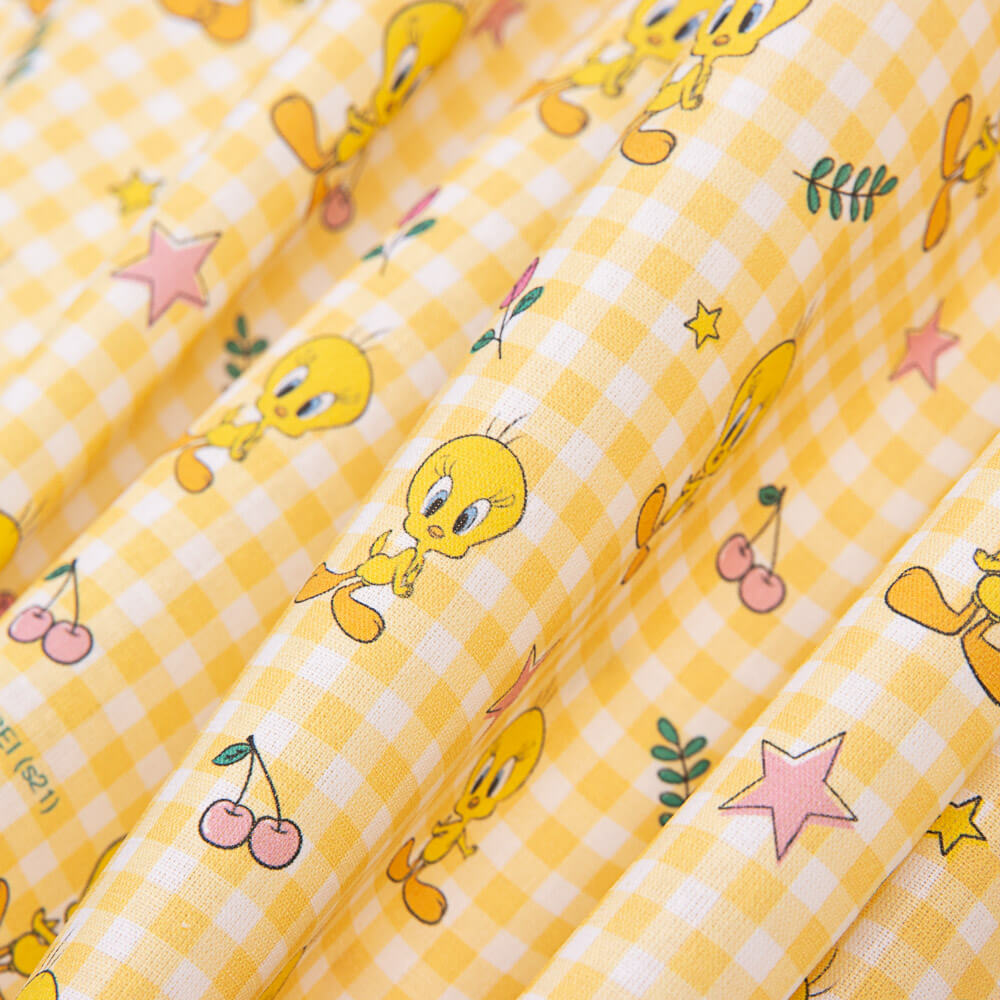 Popeline Coton Titi Jaune - Ribes y Casals