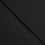Popeline Poly-Coton Noir - Ribes y Casals