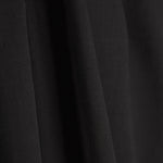 Popeline Poly-Coton Noir - Ribes y Casals