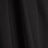 Popeline Poly-Coton Noir - Ribes y Casals