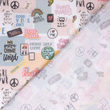 Popeline Coton Positive Woman - Ribes y Casals