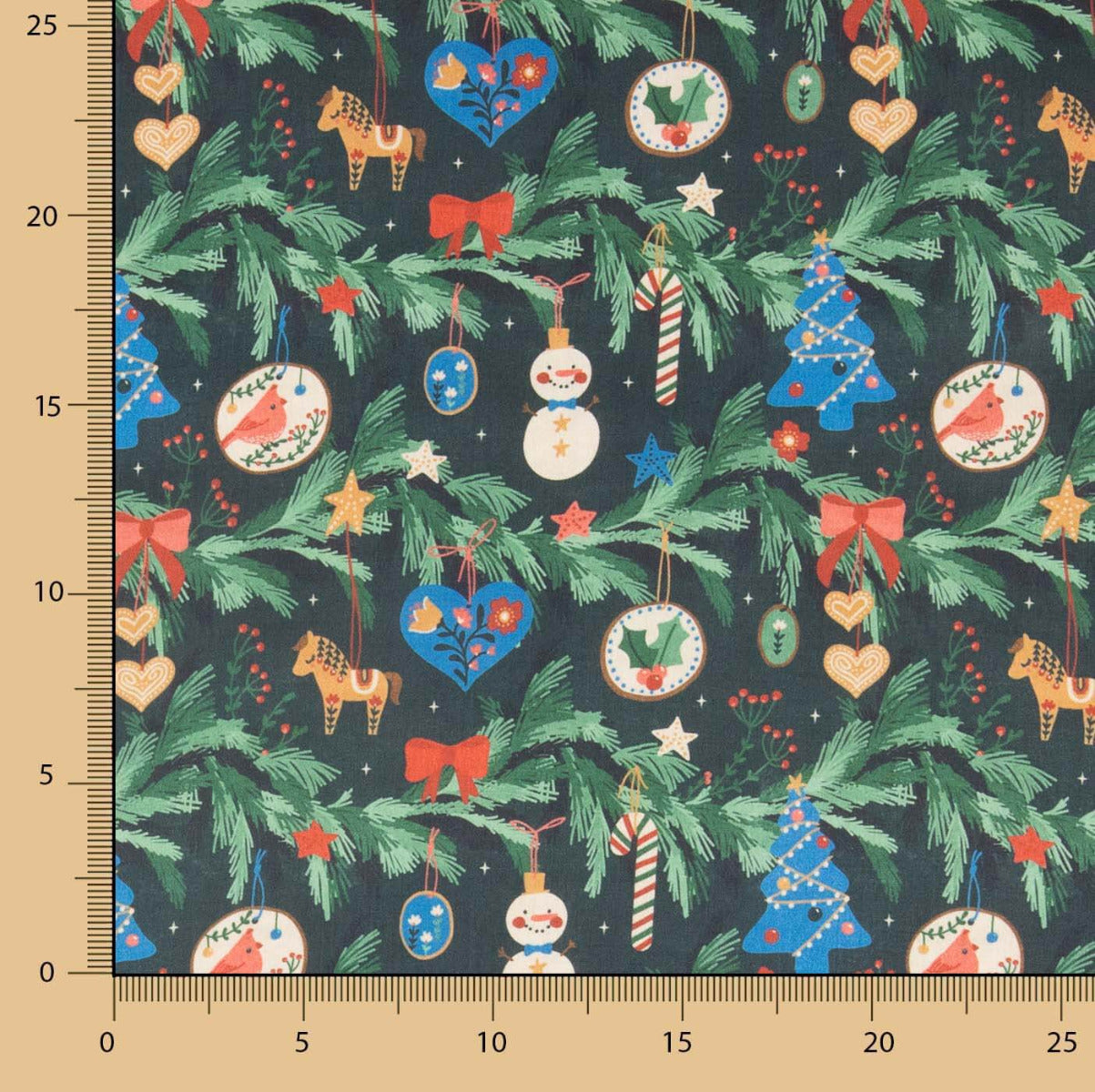 Popeline Classique de Noël - Ribes y Casals